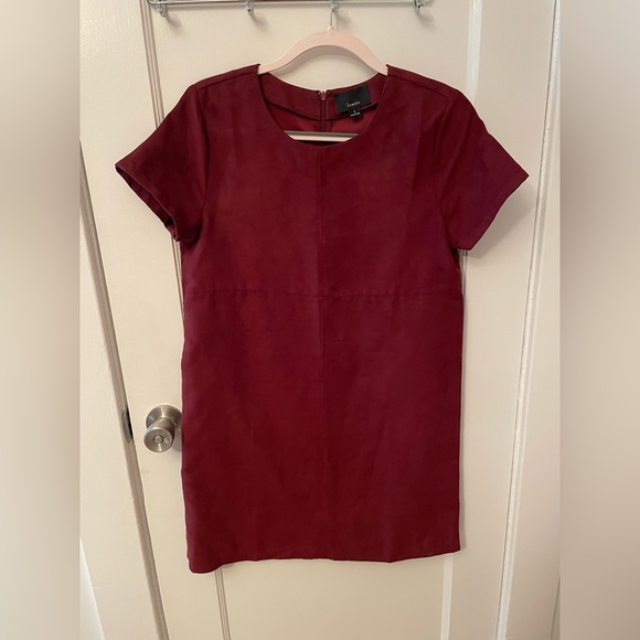 Lumière Maroon Shift dress - Picture 2 of 2